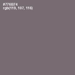 #776B74 - Fedora Color Image