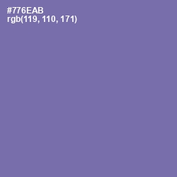 #776EAB - Deluge Color Image