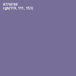 #776F99 - Kimberly Color Image