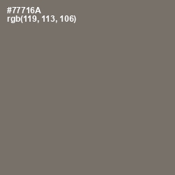 #77716A - Limed Ash Color Image
