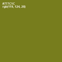 #777C1C - Olivetone Color Image