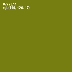 #777E11 - Olivetone Color Image