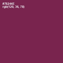 #78244E - Tawny Port Color Image