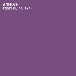 #784D7F - Salt Box Color Image