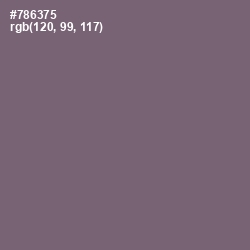 #786375 - Old Lavender Color Image