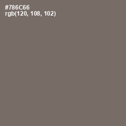 #786C66 - Sandstone Color Image