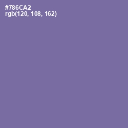 #786CA2 - Deluge Color Image