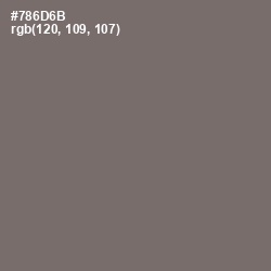 #786D6B - Sandstone Color Image