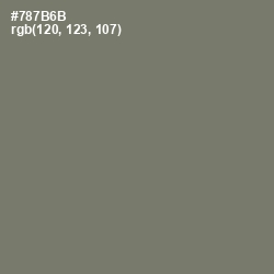 #787B6B - Limed Ash Color Image