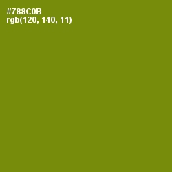 #788C0B - Trendy Green Color Image