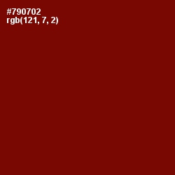 #790702 - Dark Burgundy Color Image