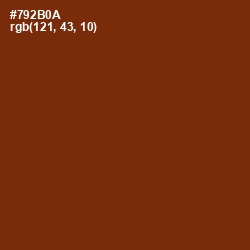 #792B0A - Pueblo Color Image