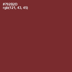 #792B2D - Buccaneer Color Image