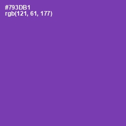 #793DB1 - Royal Purple Color Image