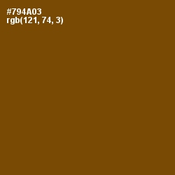 #794A03 - Antique Bronze Color Image