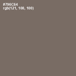 #796C64 - Sandstone Color Image