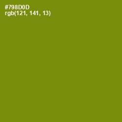 #798D0D - Trendy Green Color Image