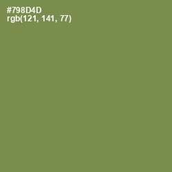 #798D4D - Glade Green Color Image