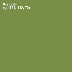 #798E46 - Glade Green Color Image