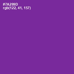 #7A299D - Eminence Color Image