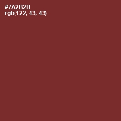 #7A2B2B - Buccaneer Color Image