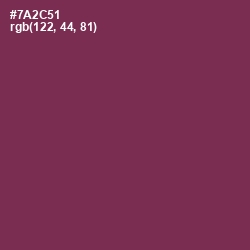 #7A2C51 - Finn Color Image