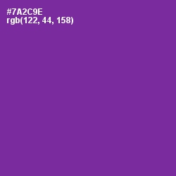 #7A2C9E - Eminence Color Image