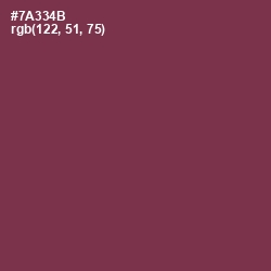 #7A334B - Cosmic Color Image