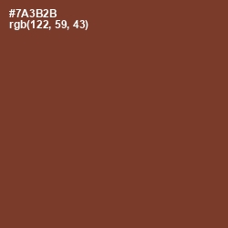 #7A3B2B - Quincy Color Image