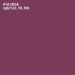 #7A3B5A - Cosmic Color Image