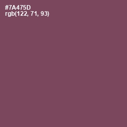 #7A475D - Ferra Color Image