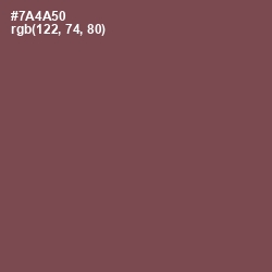 #7A4A50 - Ferra Color Image
