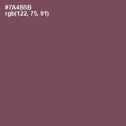 #7A4B5B - Ferra Color Image