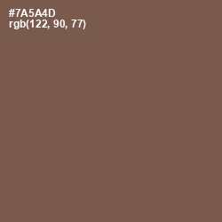 #7A5A4D - Roman Coffee Color Image