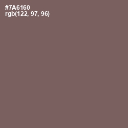 #7A6160 - Sandstone Color Image