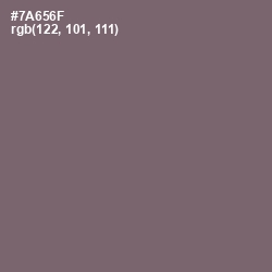 #7A656F - Falcon Color Image