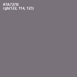 #7A727B - Boulder Color Image