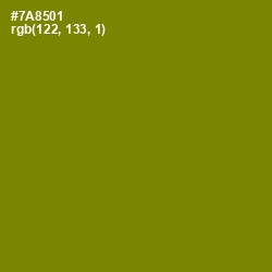 #7A8501 - Trendy Green Color Image