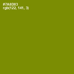 #7A8D03 - Limeade Color Image