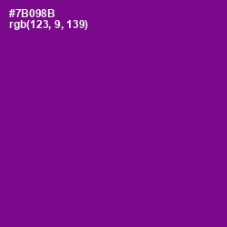 #7B098B - Seance Color Image