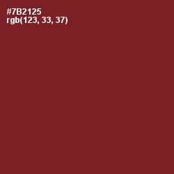 #7B2125 - Buccaneer Color Image