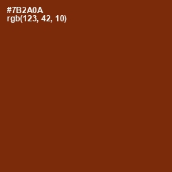 #7B2A0A - Pueblo Color Image