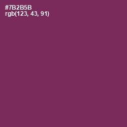 #7B2B5B - Cosmic Color Image