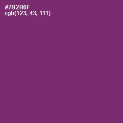 #7B2B6F - Cosmic Color Image