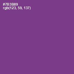 #7B3B89 - Eminence Color Image