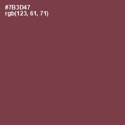 #7B3D47 - Cosmic Color Image