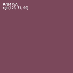 #7B475A - Ferra Color Image