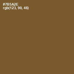 #7B5A2E - Old Copper Color Image