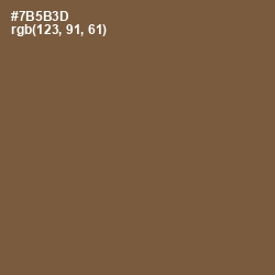 #7B5B3D - Old Copper Color Image