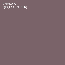 #7B636A - Falcon Color Image